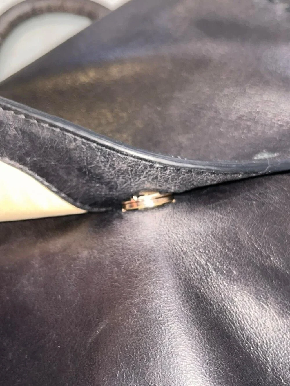 Lodis Black Leather Kai Purse Backpack Bag